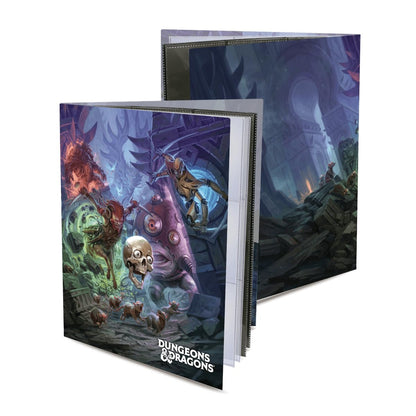 Ultra PRO - D&D Character Folio: Planescape Adventures In the Multiverse, Morte’s Planar Parade, Store Sheets & Spell Cards, Organize Adventure, Two 9-Pocket Pages for Cards, 10 Single Pocket Pages 2
