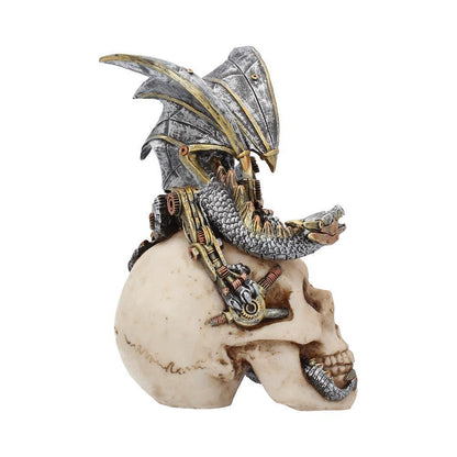 Steel Wing Steampunk Dragon Skull 21cm 5