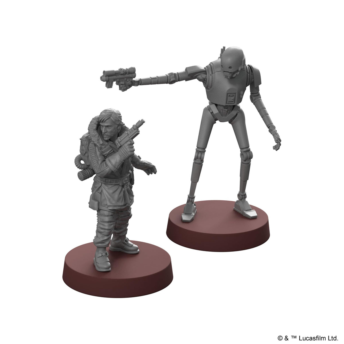 Star Wars Legion Cassian Andor and K 2SO Commander Expansion 4