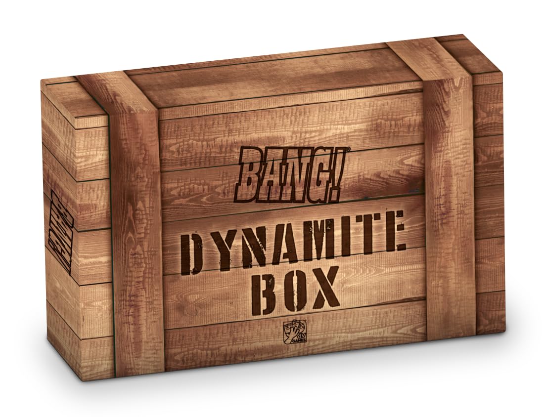 DV Games Bang Dynamite Box Cardless Storage Marked Collector, Strategy Board Game Accessory 1