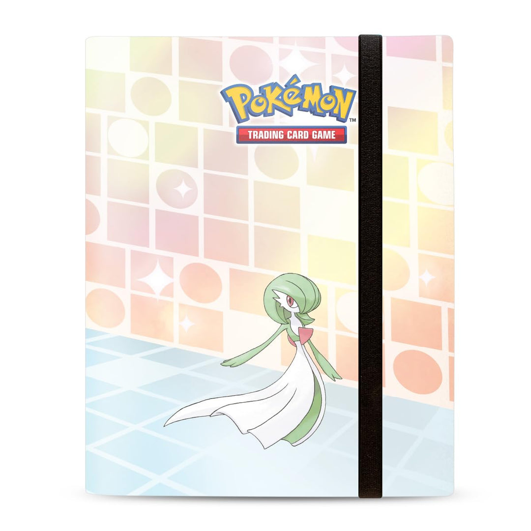 Ultra PRO - Gallery Series Trick Room 9-Pocket PRO-Binder for Pokémon, Elastic Strap Vivid Full-Art Large Capacity Side-Loading Premium Card Collection Binder