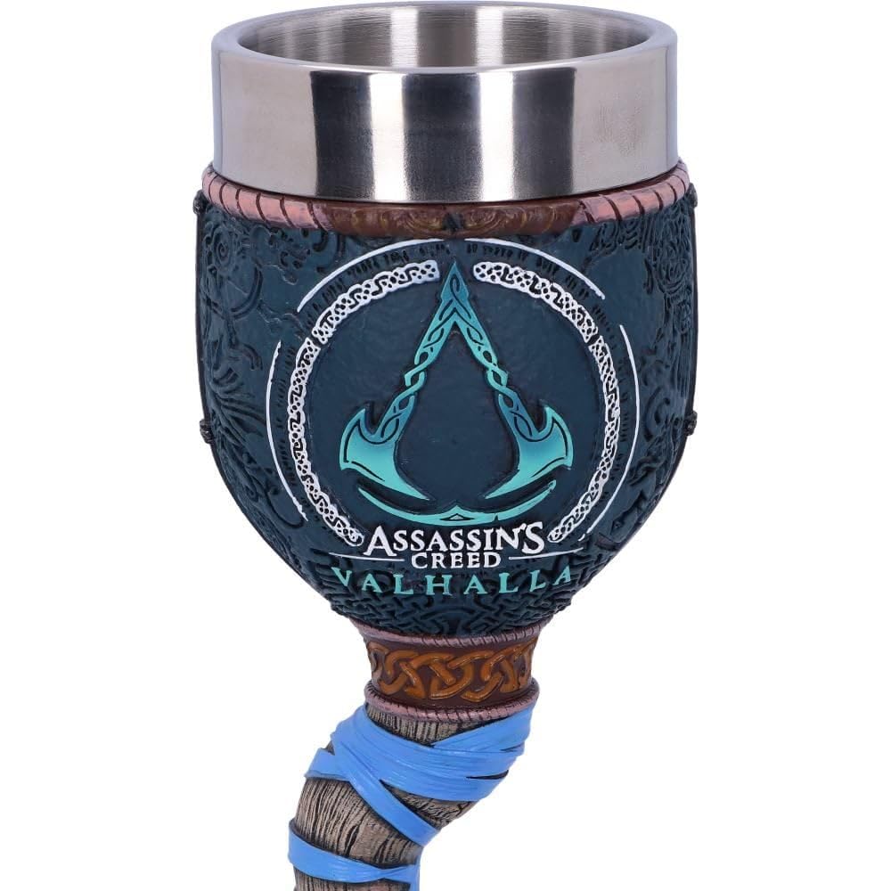 Assassins Creed Valhalla Game Goblet 20.5cm Officially Licensed
