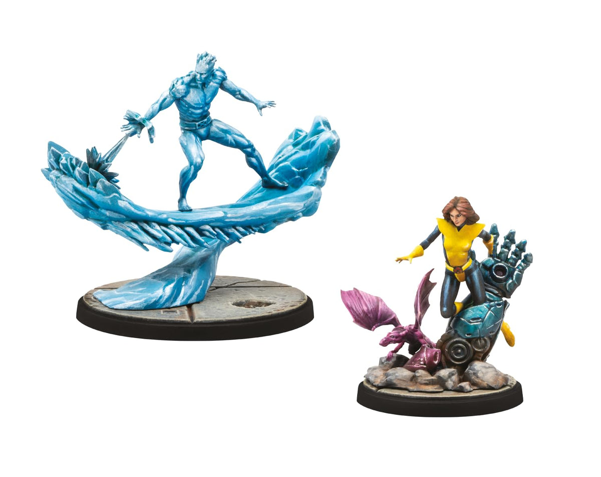 Marvel Crisis Protocol Iceman and Shadowcat Miniatures Game 3