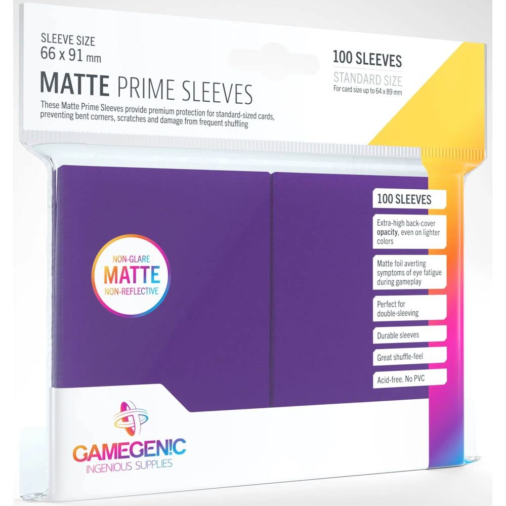 GAMEGEN!C Gamegen!C Pack of Matte Prime Sleeves (100)