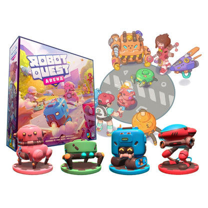 Robot Quest Arena Board Game by Wise Wizard 6