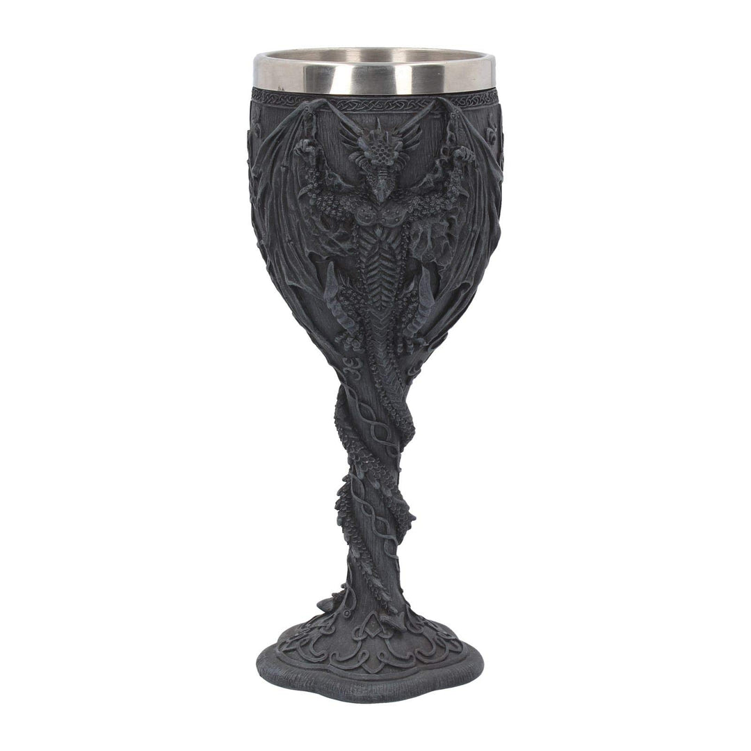 Final Offering Gothic Dragon Goblet 19cm