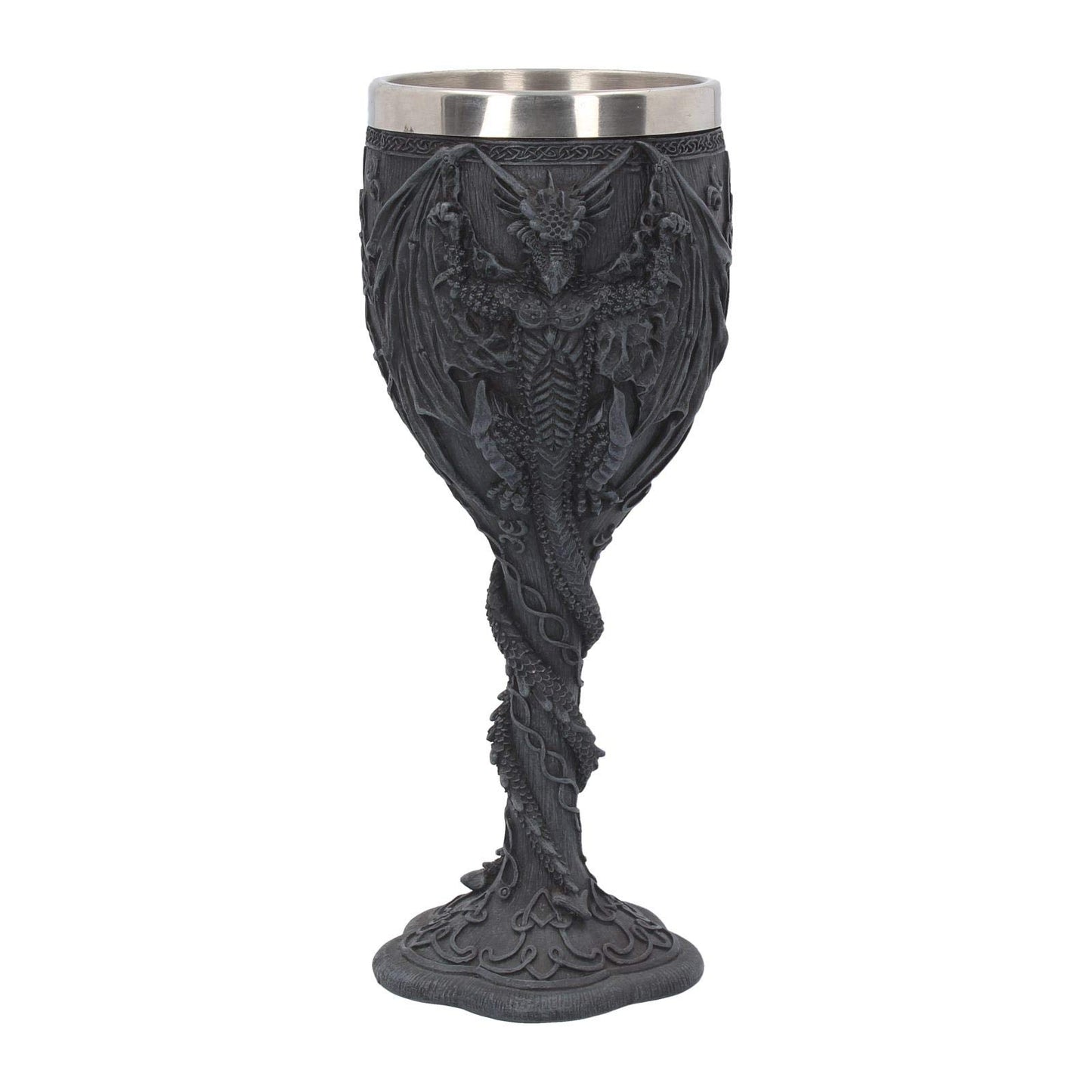 Final Offering Gothic Dragon Goblet 19cm 2