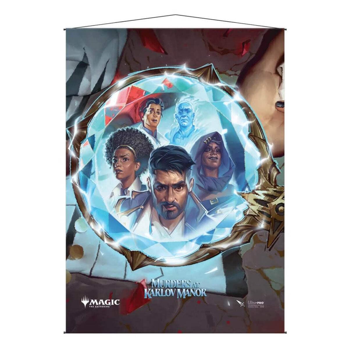 Ultra PRO Murders at Karlov Manor Booster Box Art Wall Scroll for Magic: The Gathering 1
