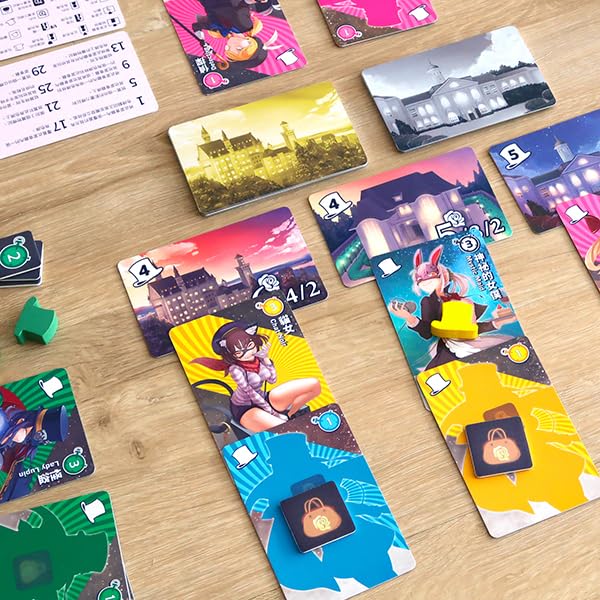 Moaideas Game Design Shadow Rivals Leading a Team of 8 Skillful Bandits in This Strategy Game | 2-5 Players |30-40 Min Playtime 4