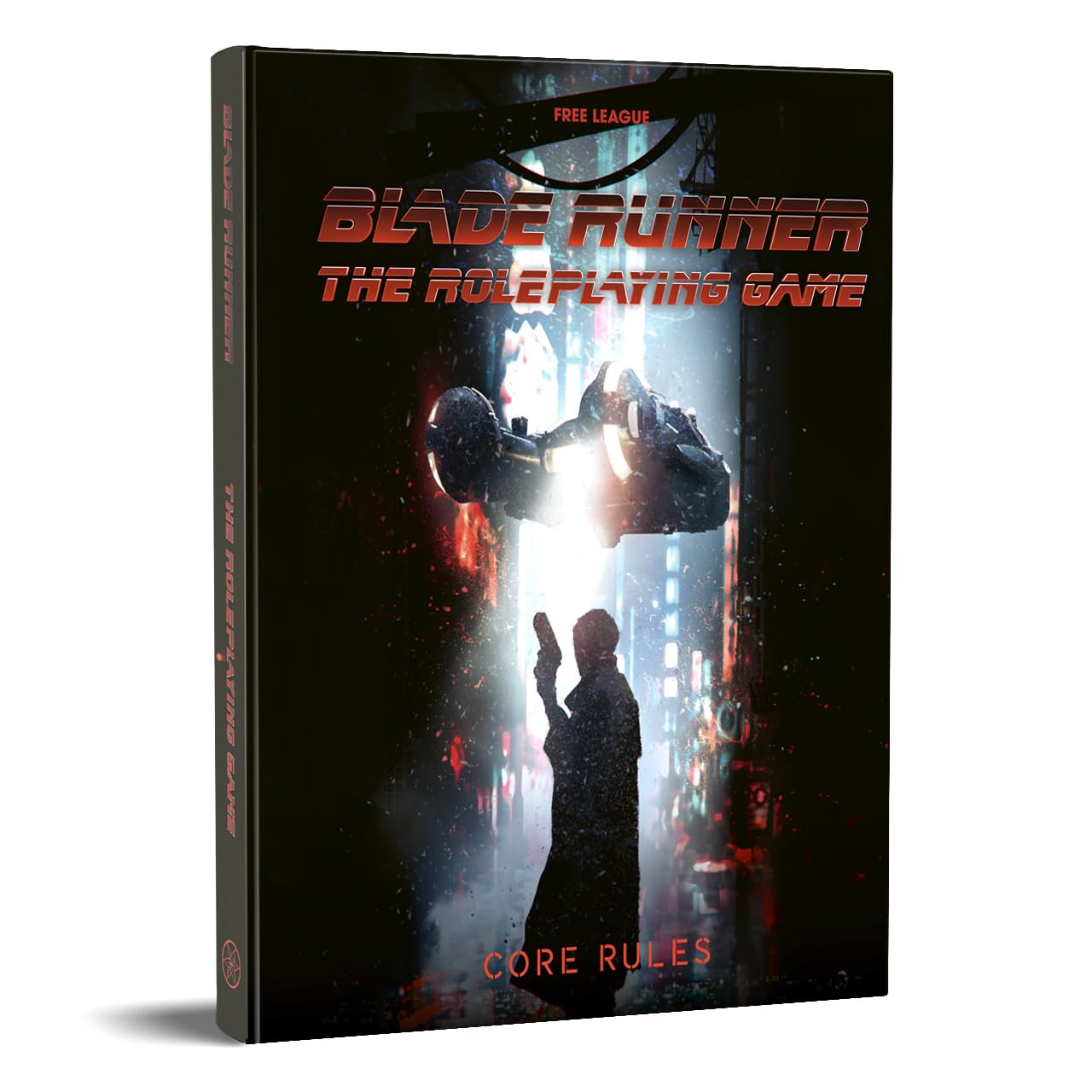 Free League Publishing Blade Runner Roleplaying Game Book for Fantasy Strategy Game, Adults, Family, Teens 16 Years and Up, SciFi RPG, Hardback 1