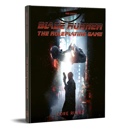 Free League Publishing Blade Runner Roleplaying Game Book for Fantasy Strategy Game, Adults, Family, Teens 16 Years and Up, SciFi RPG, Hardback 1
