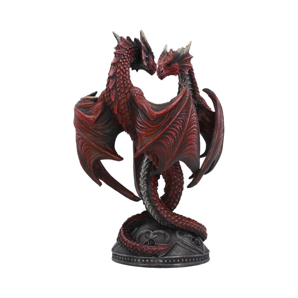 Dragon Heart Anne Stokes Valentines Edition Romantic Gothic Candle Holder 23cm