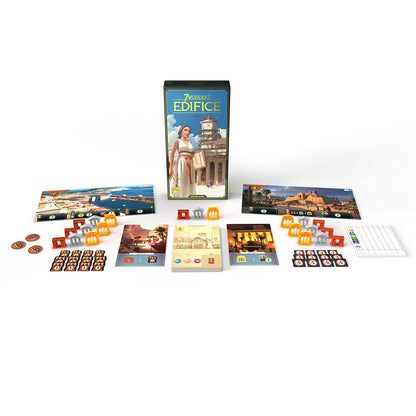7 Wonders Edifice Board Game Expansion Ancient Civilization Building Strategy 2