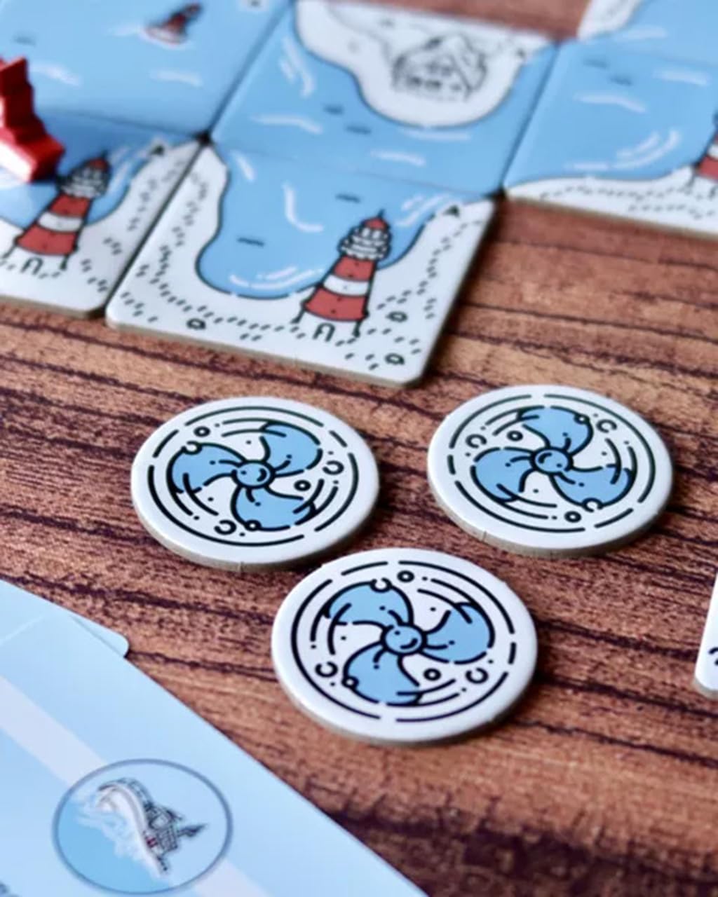 Beacon Patrol Board Game | Nautical Tile Placement Strategy Game | Cooperative Game | Fun Family Game for Kids and Adults | Ages 8+ | 1-4 Players | Avg. Playtime 30 Minutes | Made by Pandasaurus Games 6