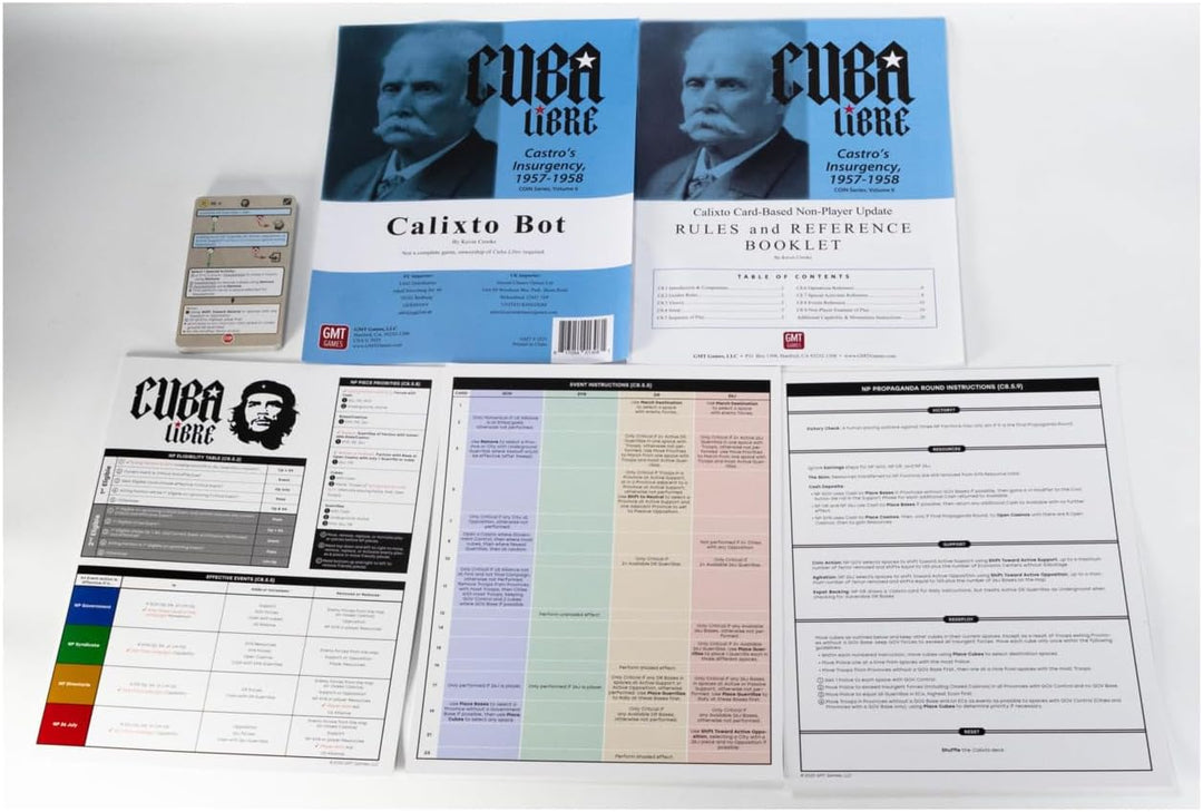 Cuba Libre Calixto Bot Update Pack by GMT Games