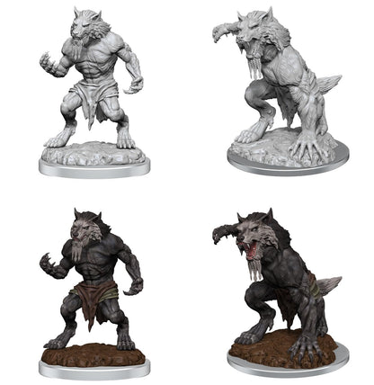 Fey Werewolves Critical Role Unpainted Miniatures W3 Miniature Game by Wiz Kids 3