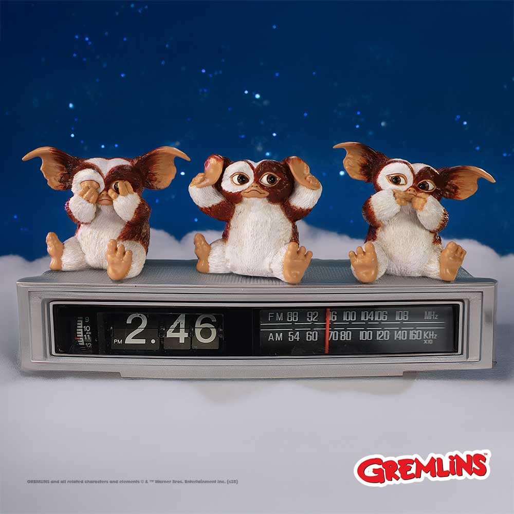 Three Wise Gizmo 8.2cm Resin Decoration 8