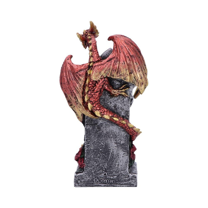 Light of the Dragon Red Ornamental Tealight Holder 16cm
