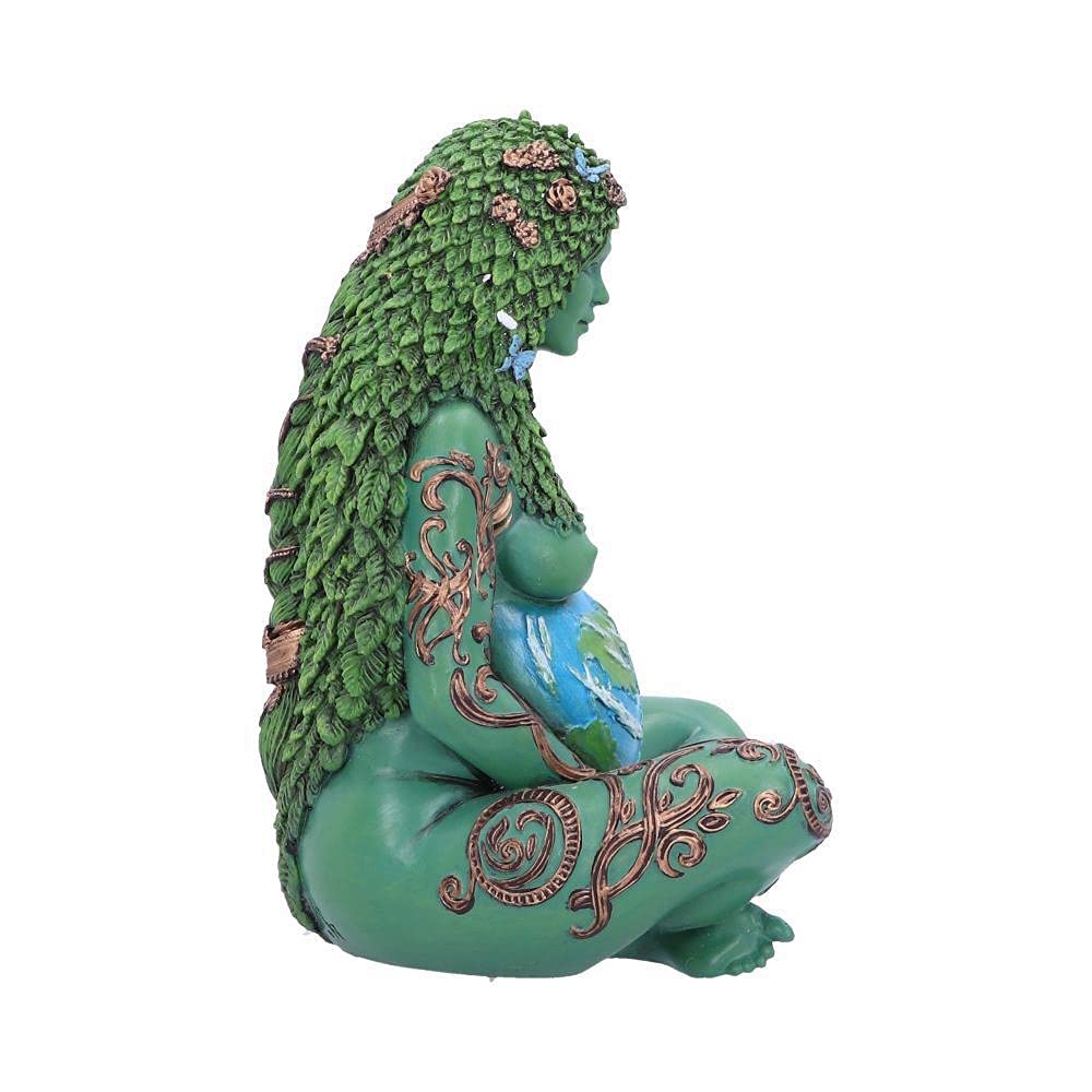 Small Ethereal Mother Earth Gaia Art Statue Painted Figurine 17.5cm 4
