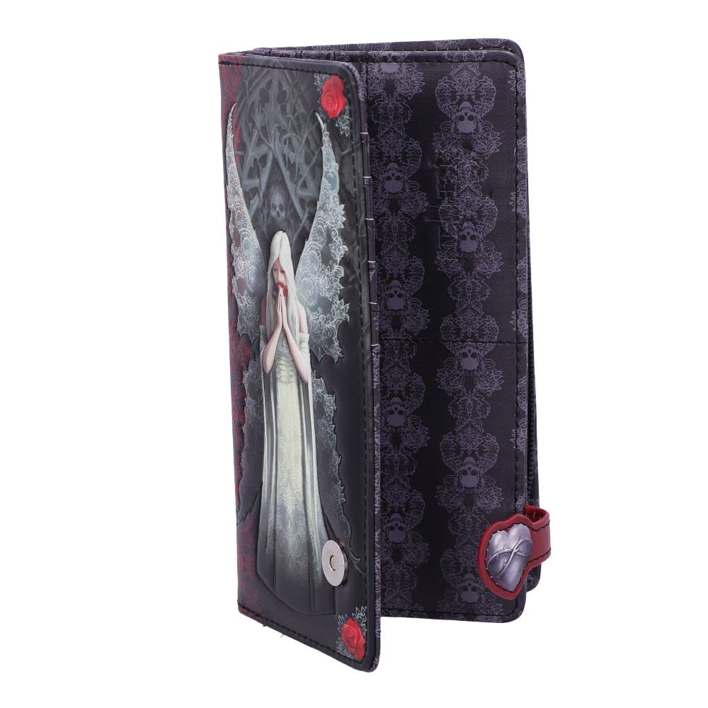 Anne Stokes Only Love Remains Gothic Angel Embossed Purse 18.5cm 3