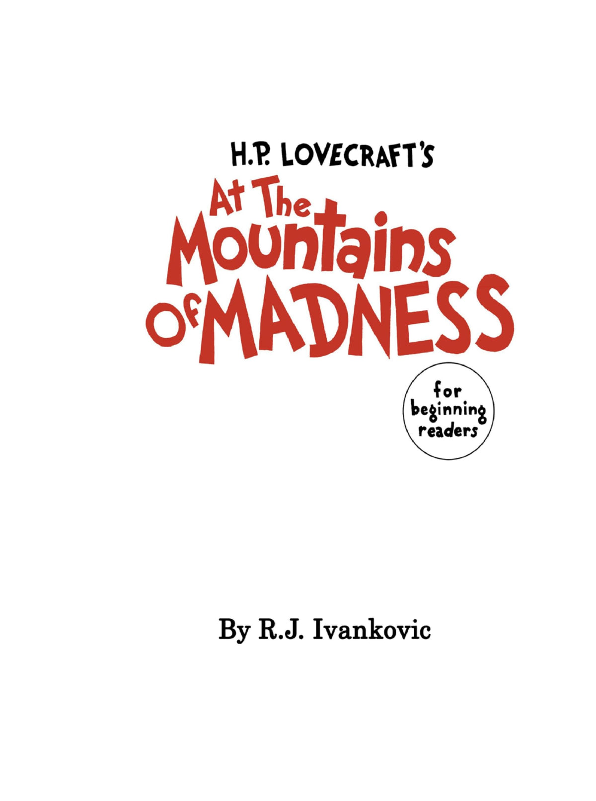 At the Mountains of Madness 4