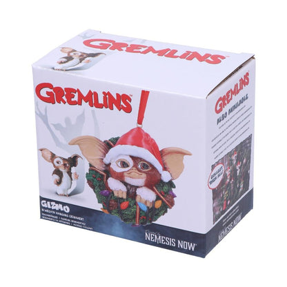 Gremlins Gizmo in Wreath Hanging Ornament 10cm 7
