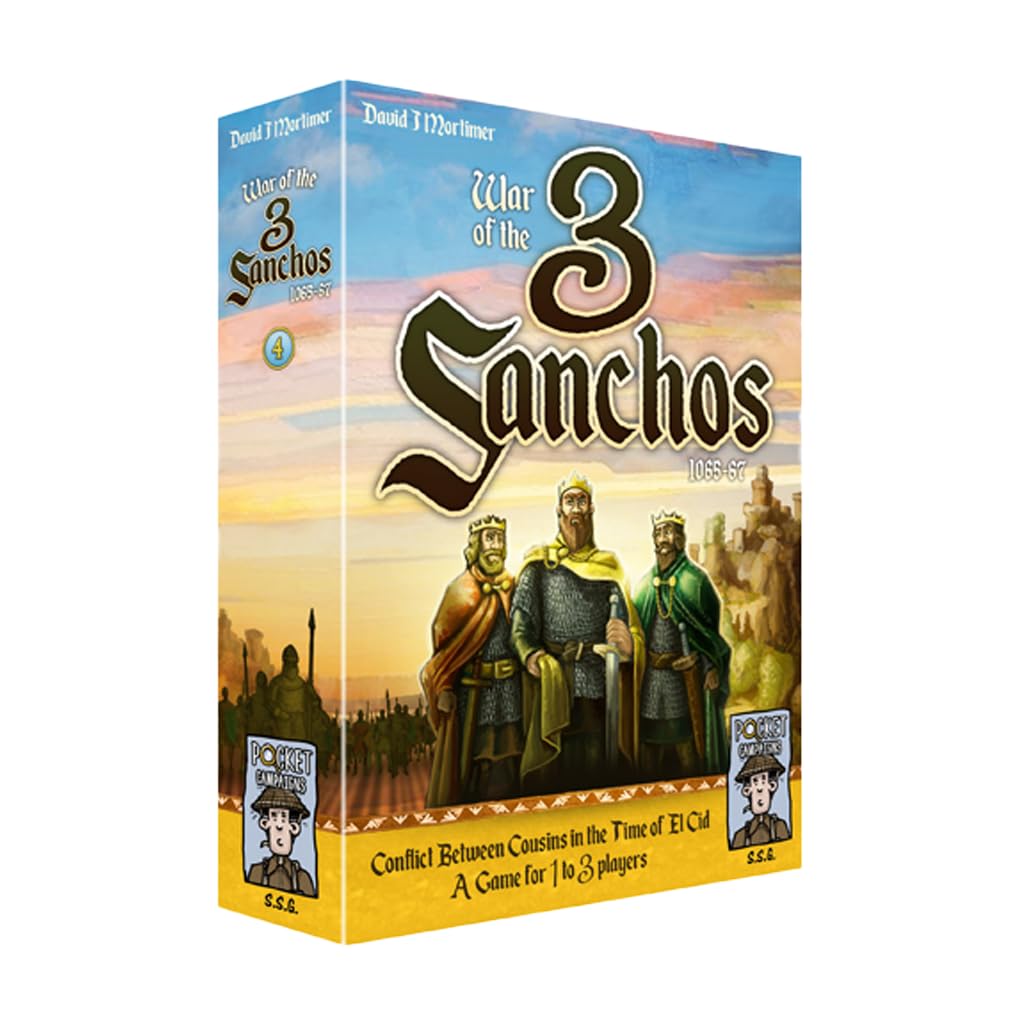 War of the 3 Sanchos 1065 67 Board Game by Naylor 1