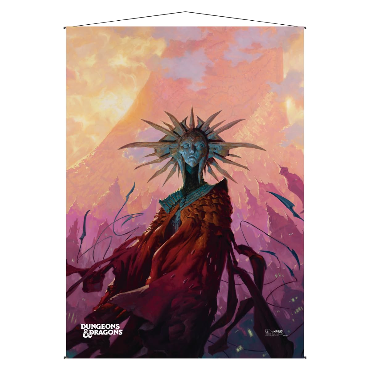 Ultra Pro - Dungeons & Dragons Planescape Wall Scroll, Sigil and the Outlands - Perfect for Room Decoration or Styling Your Gaming Room, Features Exclusive D&D Artwork, Perfect for D&D Gamers 1