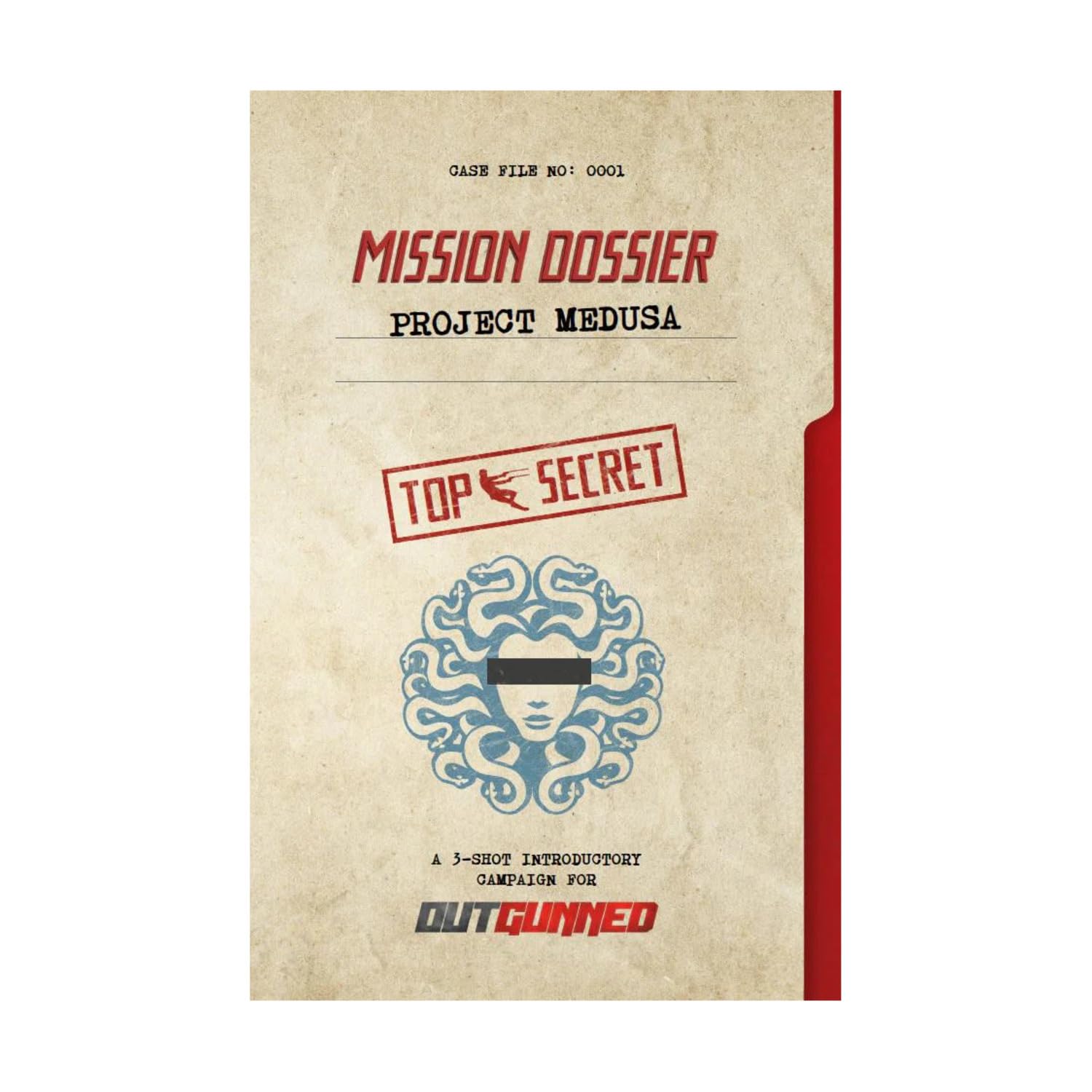 Outgunned Mission Dossier Project Medusa Roleplaying Game by Free League 1