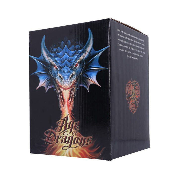 Adult Fire Dragon By Anne Stokes 24.5cm