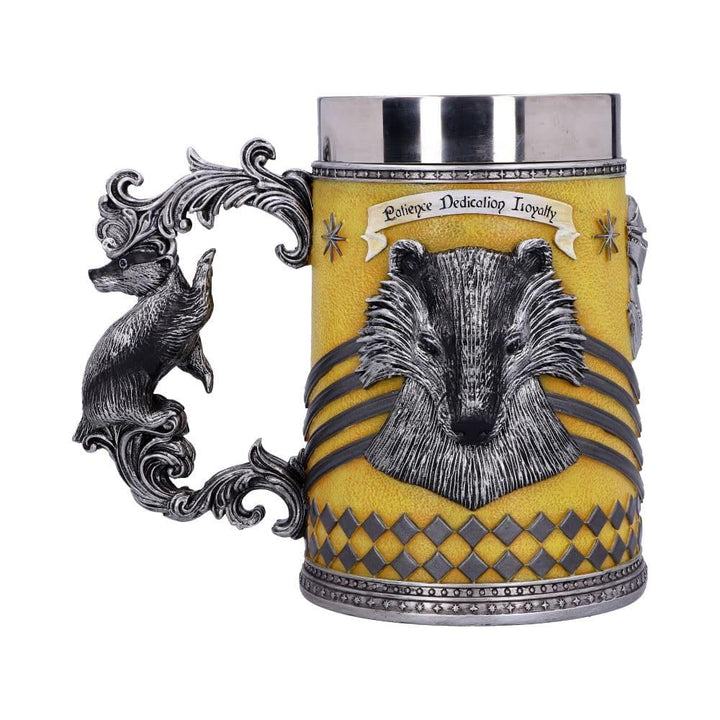 Harry Potter Hufflepuff Hogwarts House Collectible Tankard 15.5cm