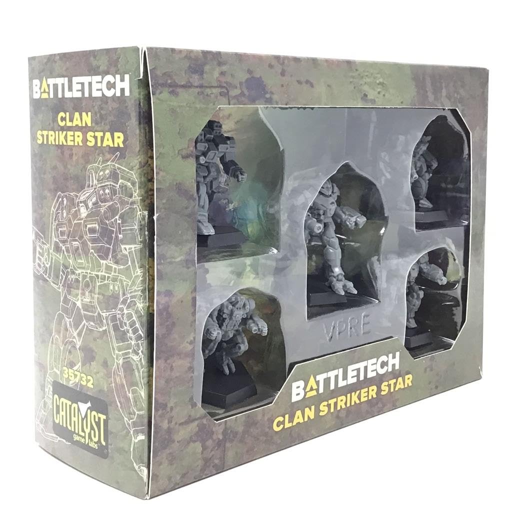 BattleTech Clan Striker Star Miniature Game by Catalyst Game Labs 1