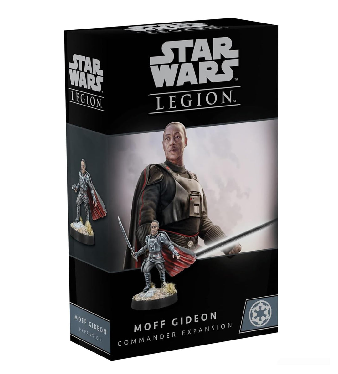 Star Wars: Legion Moff Gideon Commander Expansion - Lead with Cunning Tactics! Tabletop Miniatures Strategy Game for Kids and Adults, Ages 14+, 2 Players, 3 Hour Playtime, Made by Atomic Mass Games