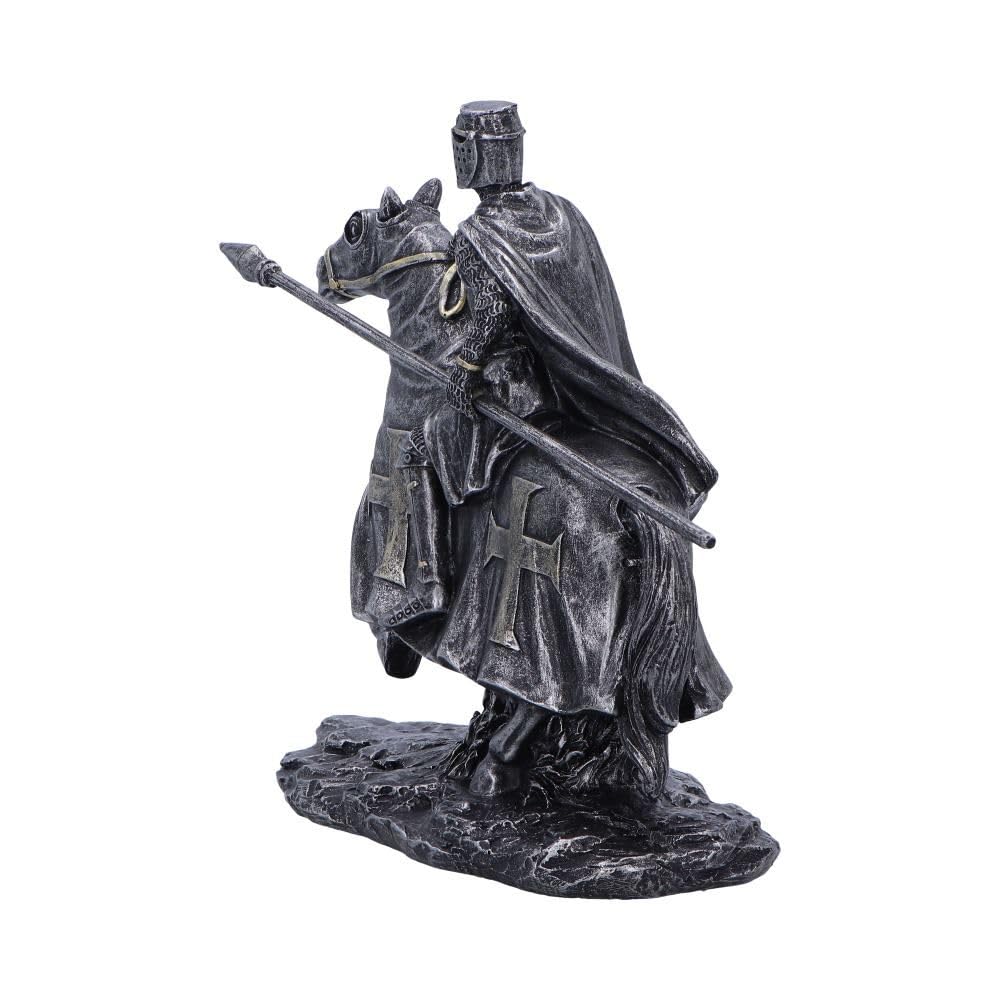 To Protect Figurine a Templar Knight Ready for Battle 16cm