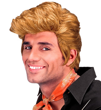 Figaro Wig In Polybag - 2 Colorsass.: Blond & Grizzled