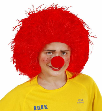 Cartoon Wig Red - In Polybag