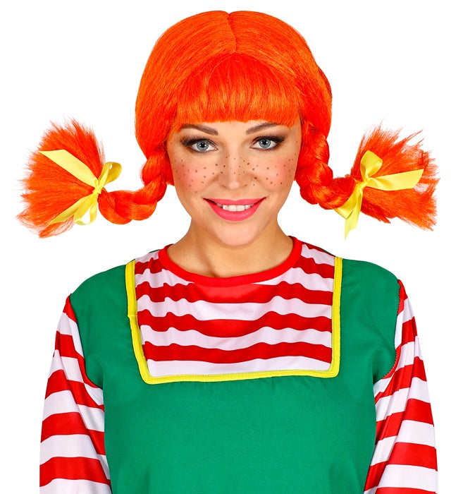 Playful Girl Wig With Bendable Plaits - In Box