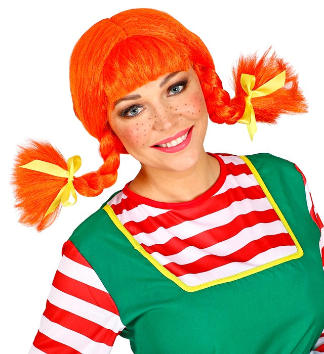 Playful Girl Wig With Bendable Plaits - In Box