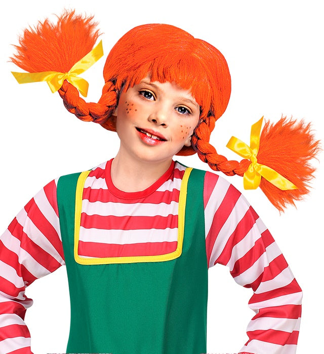 Playful Girl Wig With Bendable Plaits - In Polybag