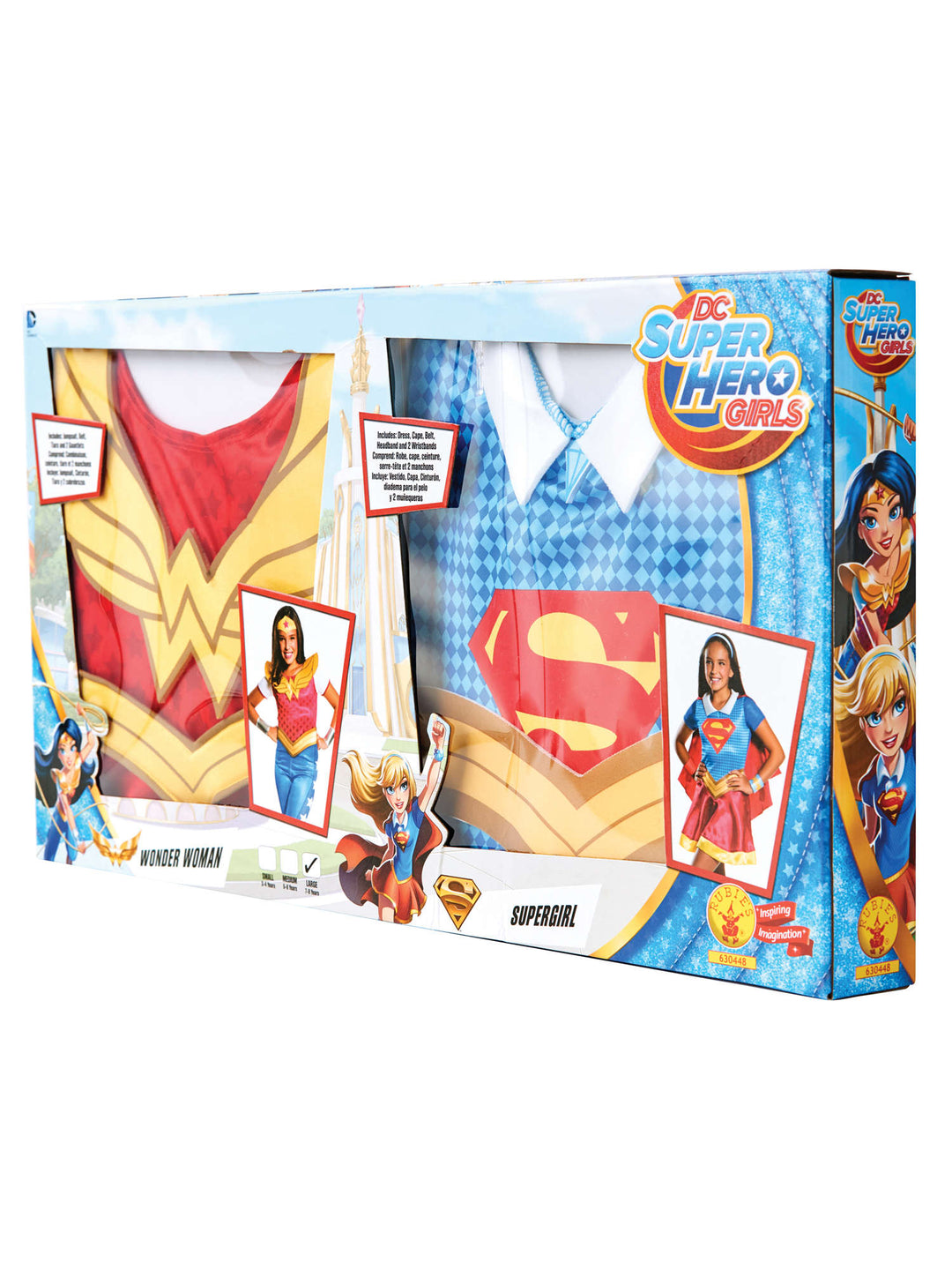 DC Superhero Girls Bipack Super Hero High Costumes