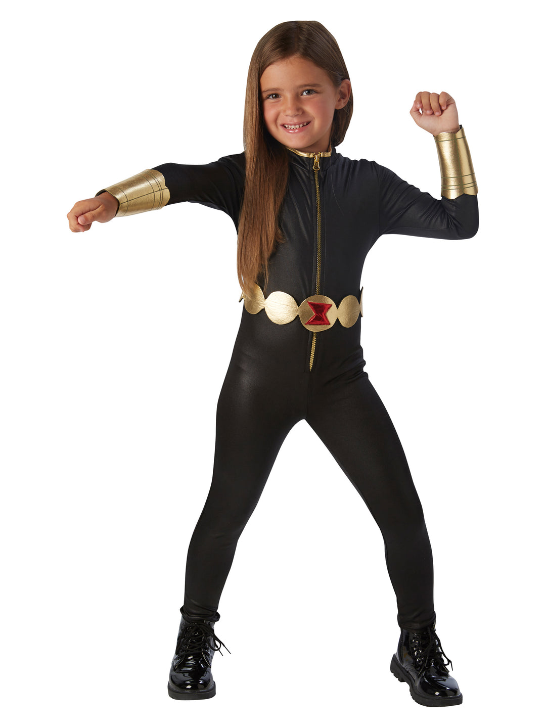 Avengers Assemble Black Widow Costume Girls