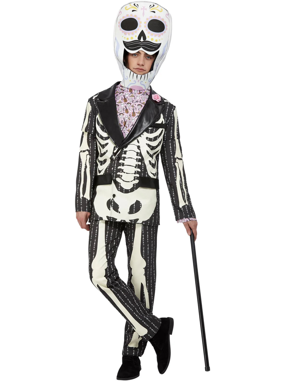 Deluxe Day Of The Dead Senor Costume for Men 2