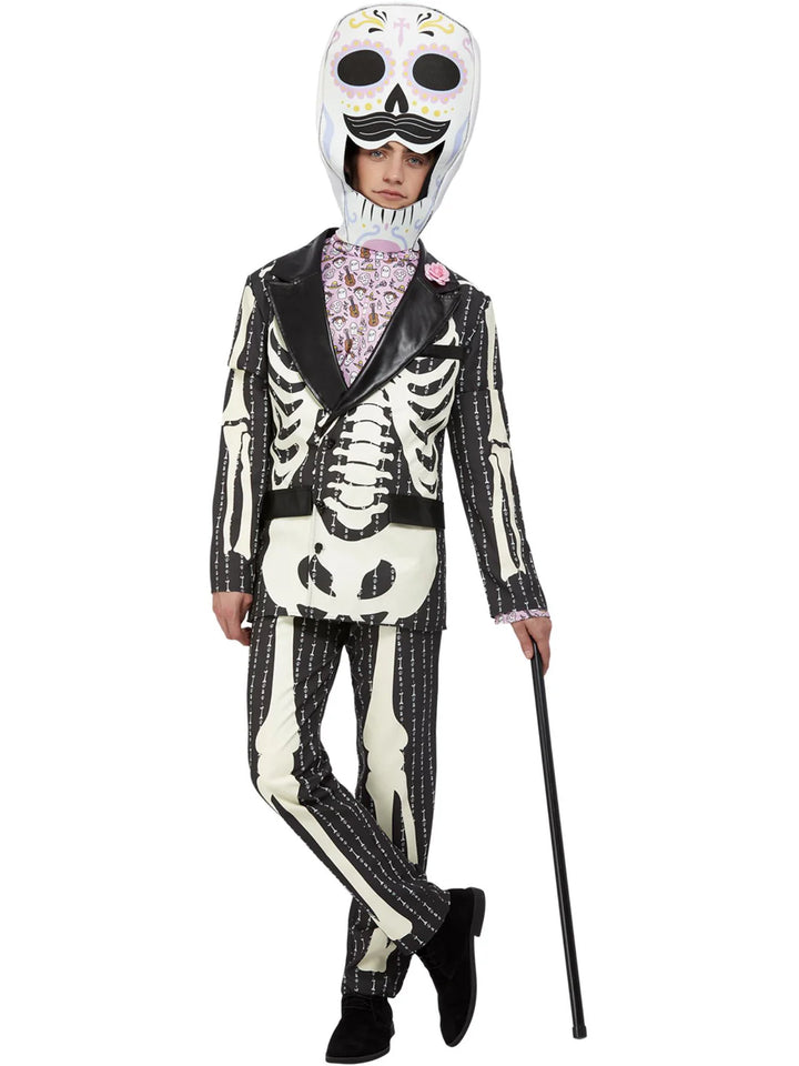 Deluxe Day Of The Dead Senor Costume for Men