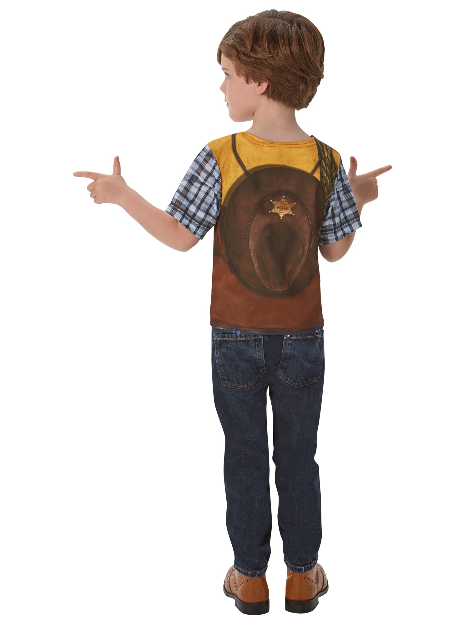 Cowboy T Shirt Boys Wild West Costume 2