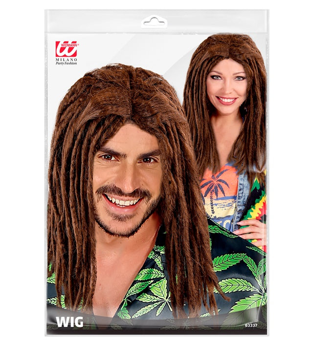 Brown Dreadlocks Wig In Polybag