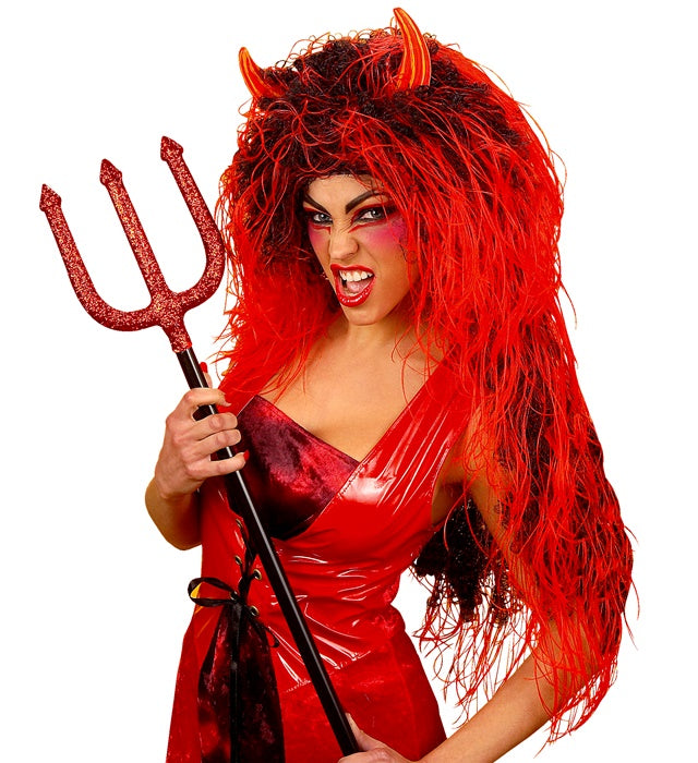 Extra Long Devil Wig In Box