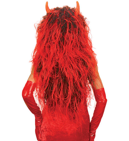 Extra Long Devil Wig In Box