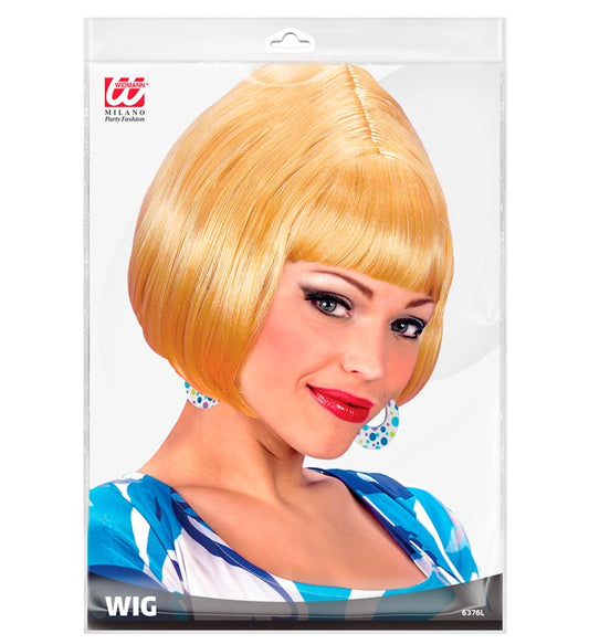 Blonde 70S Party Girl Wig In Polybag