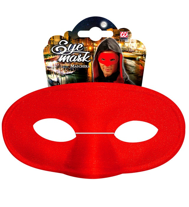 Masquerade Eyemask 3 Color Ass.:6 Red, 3 Blue, 3 Yellow