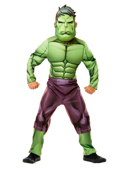 Hulk Avengers Deluxe Boys Costume 2